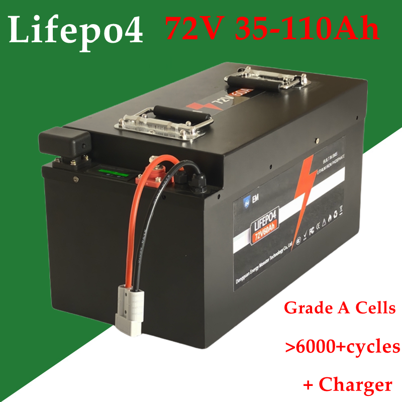 72V 40Ah Lifepo4 Battery Pack - 72V 35Ah แบตเตอรี่ลิเธียม 40Ah 50Ah 60Ah