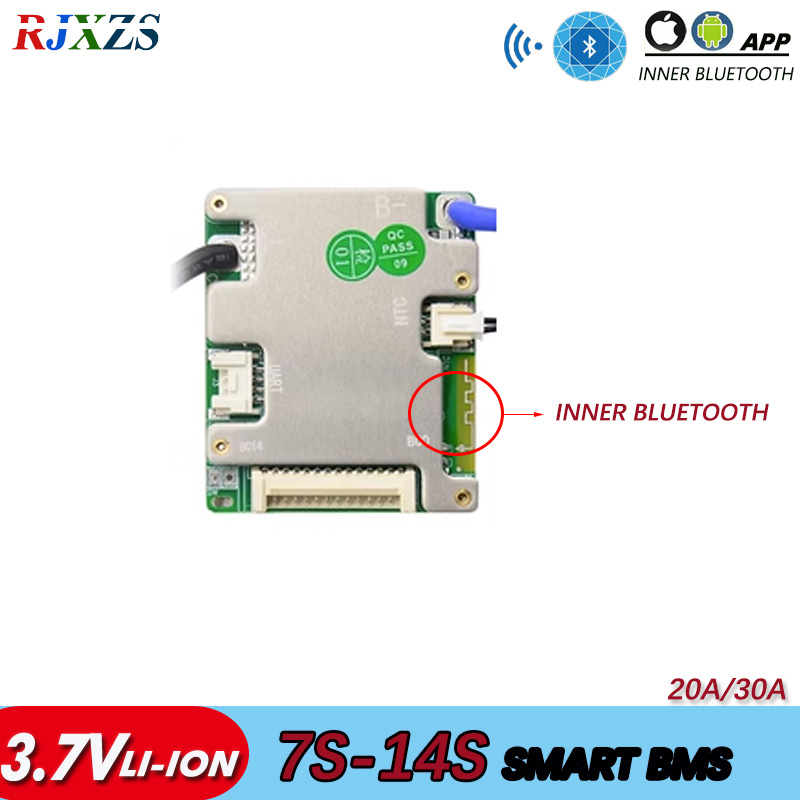 84V 50A Smart Bms Bluetooth - BMS 7s ถึง14S 30A/40A/50A nmc/lfp Smart