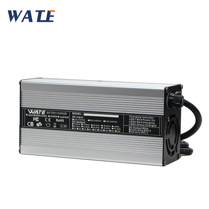 84V 20A Smart Charger - 67.2V 10A Li-Ion Fast Charger 16S