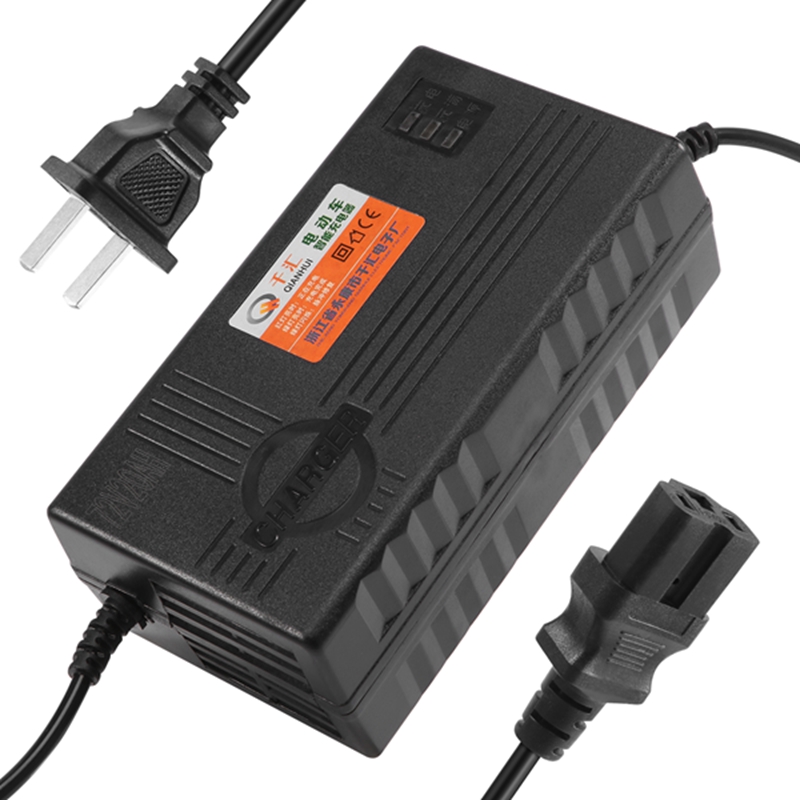 84V 20A Smart Charger - T82C Hot Sale-72V 20AH รถจักรยานยนต์แบตเตอรี่เครื่องชาร์จ 6