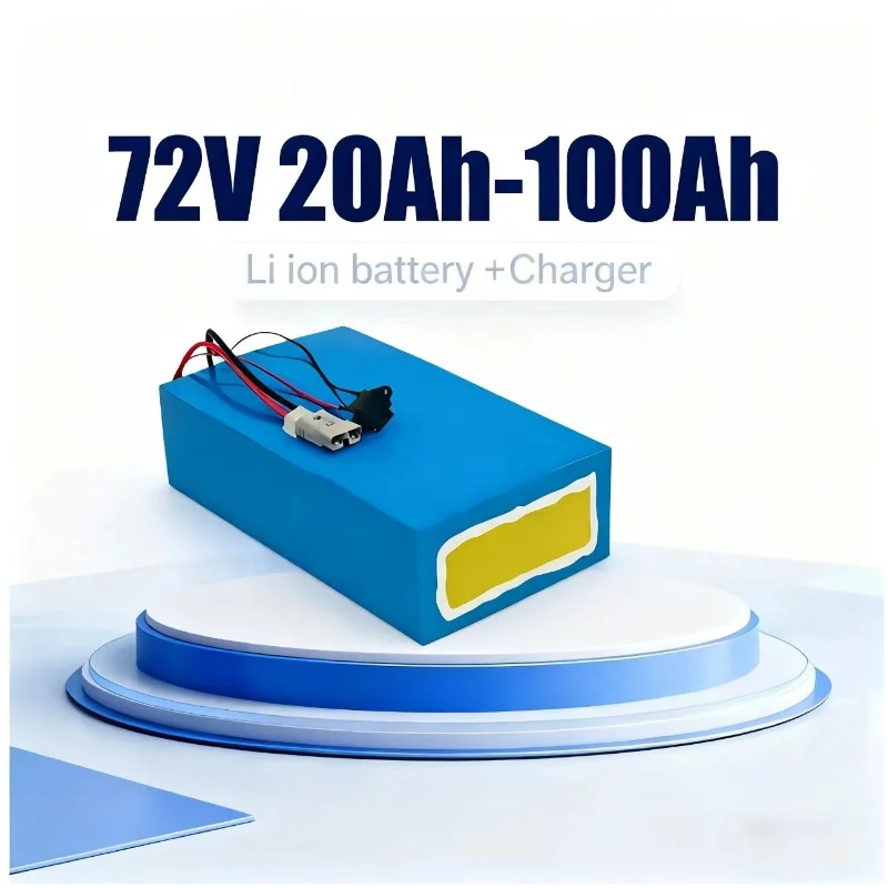 72V 40Ah Lifepo4 Battery Pack - ชุดแบตเตอรี่ลิเธียมไอออน BMS 72V 20Ah/30Ah/50Ah/80Ah/100Ah LiPo สำหรับมอเตอร์ไซค์