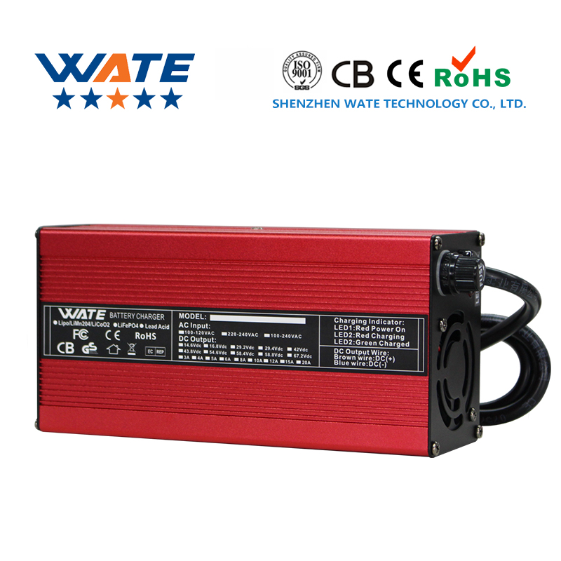 84V 20A Smart Charger - 67.2V 10A Charger สมาร์ทอลูมิเนียมเหมาะสําหรับ 16S 60V