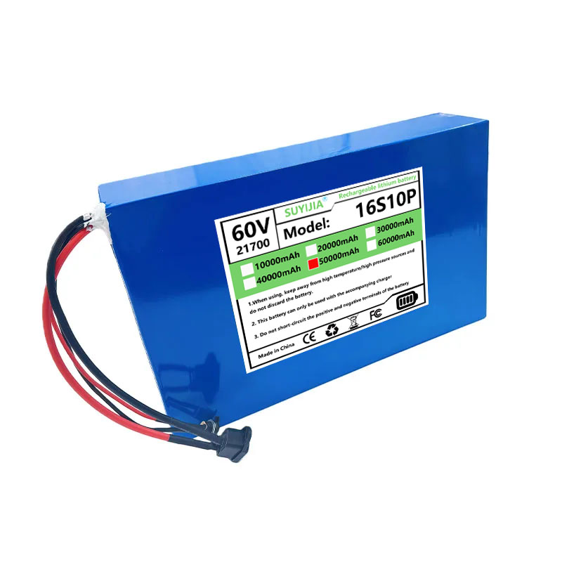ใหม่ 60V 50Ah 40Ah 30Ah 20Ah 1 - 60V 50Ah Electric Scooter Battery บทวิจารณ์และราคา