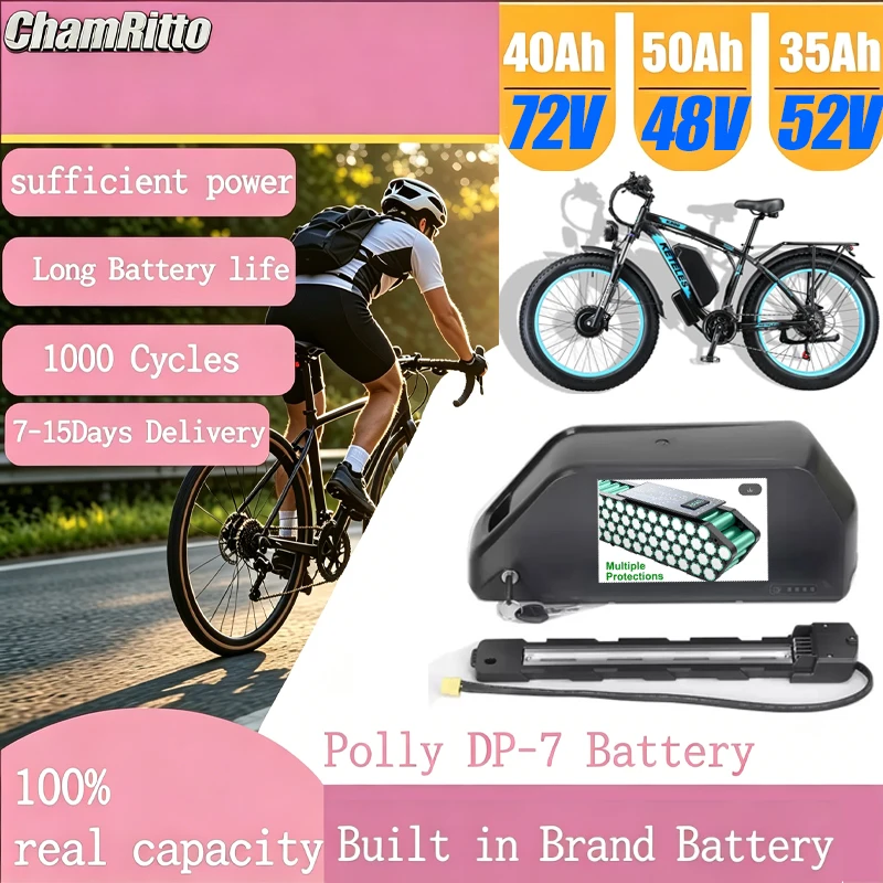 แบตเตอรี่จักรยานไฟฟ้า Champion - 72V 50Ah 21700 Lithium Battery บทวิจารณ์และราคา