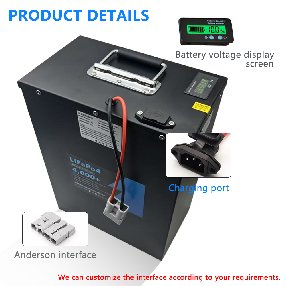 60V 40AH แบตเตอรี่ LifePO4 ควา - 60V 50Ah Electric Scooter Battery บทวิจารณ์และราคา