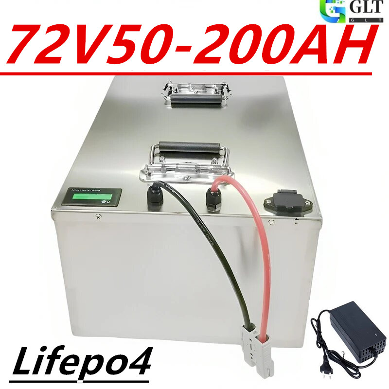 แบตเตอรี่ Lifepo4 72V ขนาด 50A - 72V 40Ah Lifepo4 Battery Pack บทวิจารณ์และราคา