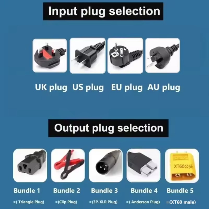 เครื่องชาร์จแบตเตอรี่ลิเธียมแบ - 72V 15A Fast Charger บทวิจารณ์และราคา