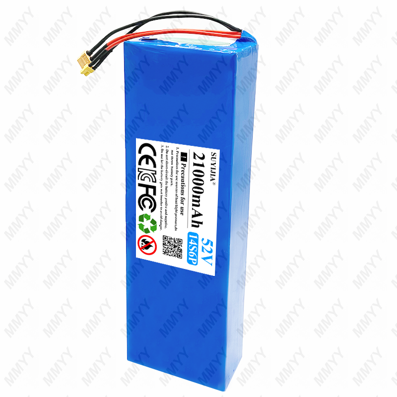 แบตเตอรี่ลิเธียม 52V 21Ah 14S6 - 60V 50Ah Electric Scooter Battery บทวิจารณ์และราคา