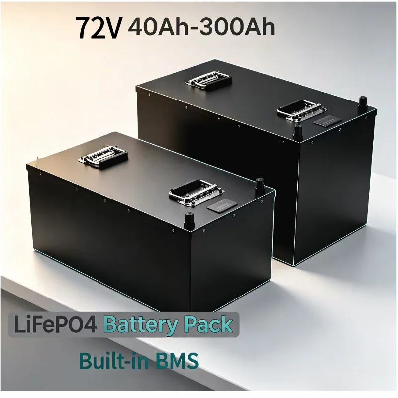 ชุดแบตเตอรี่ลิเธียมไอออนฟอสเฟต - 72V 40Ah Lifepo4 Battery Pack บทวิจารณ์และราคา