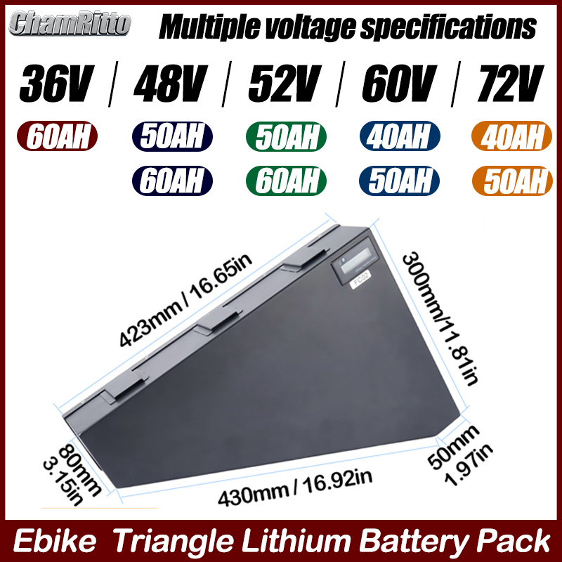 จักรยานไฟฟ้า 60v72v 3000w แบตเ - 72V 50Ah 21700 Lithium Battery บทวิจารณ์และราคา